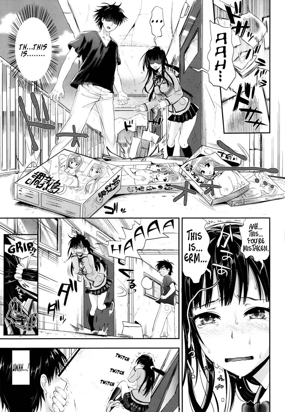 Hentai Manga Comic-Tonari no Wotako ha Ore no Yome-Chapter 1-3